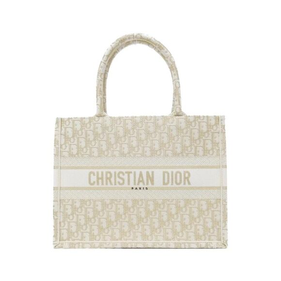 Christian Dior DIOR OBLIQUE Canvas Tote Bag - Picture 1 of 7